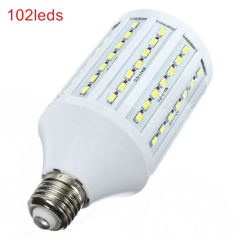 Супер яркая светодиодная лампа E27 42/60/86/102/132/165 светодиодный чипы AC110V/220 V светодиодный лампада LED лампы типа Корн Подвесная лампа-канделябр