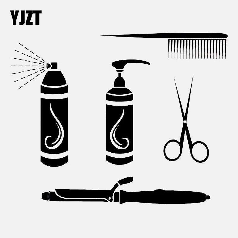 YJZT 16 см * 12 7 индивидуальные инструменты для салона красоты виниловое окно