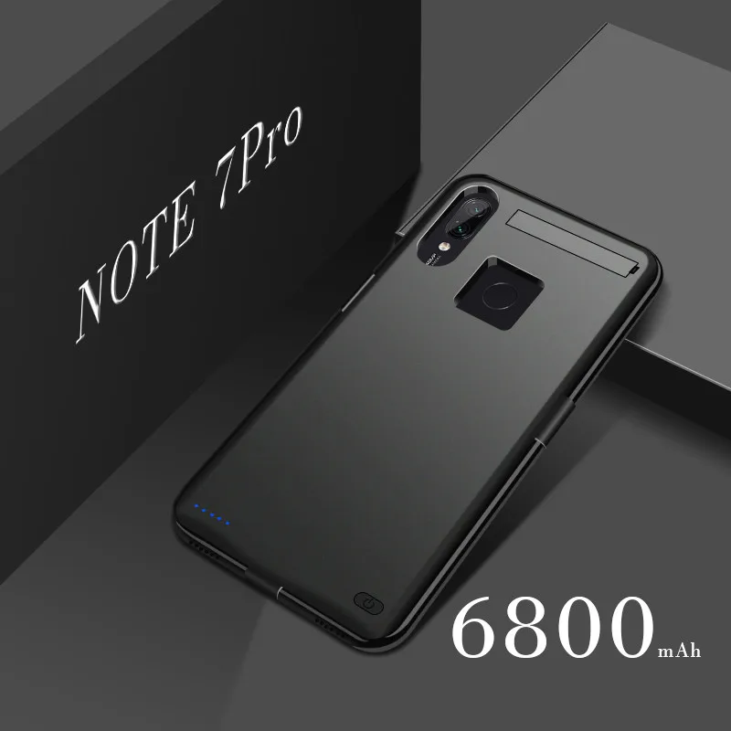 Extpower 6800 мАч чехол для зарядного устройства Xiaomi Redmi Note 7 аккумулятора Note7 Pro|Чехлы с