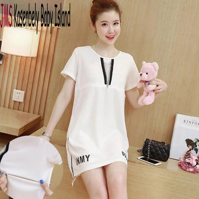 

JMS Kasenbely Women Dress Short sleeve Maternity T-shirt Nursing Tops Maternity clothes for pregnant women Breastfeeding Tops