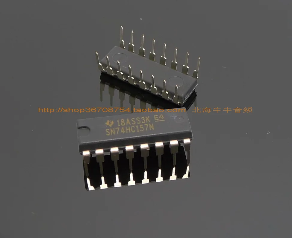 

2018 hot sale 20pcs New TI original 74HC157 HC157 signal switch logic integrated IC chip DIP16 package free shipping