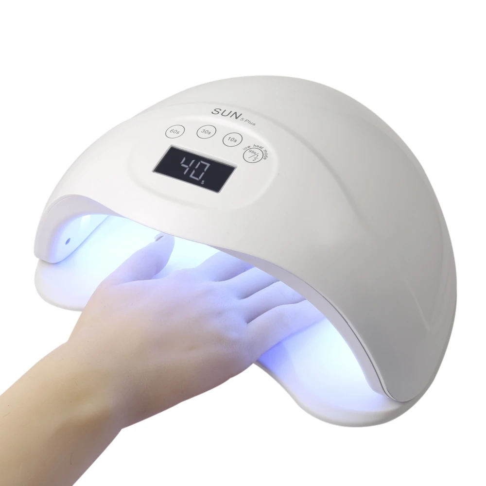 

SUN5 PLUS 36 / 48W UV / LED Nail Dryer Gel Polish Curing Lamp with LCD Display