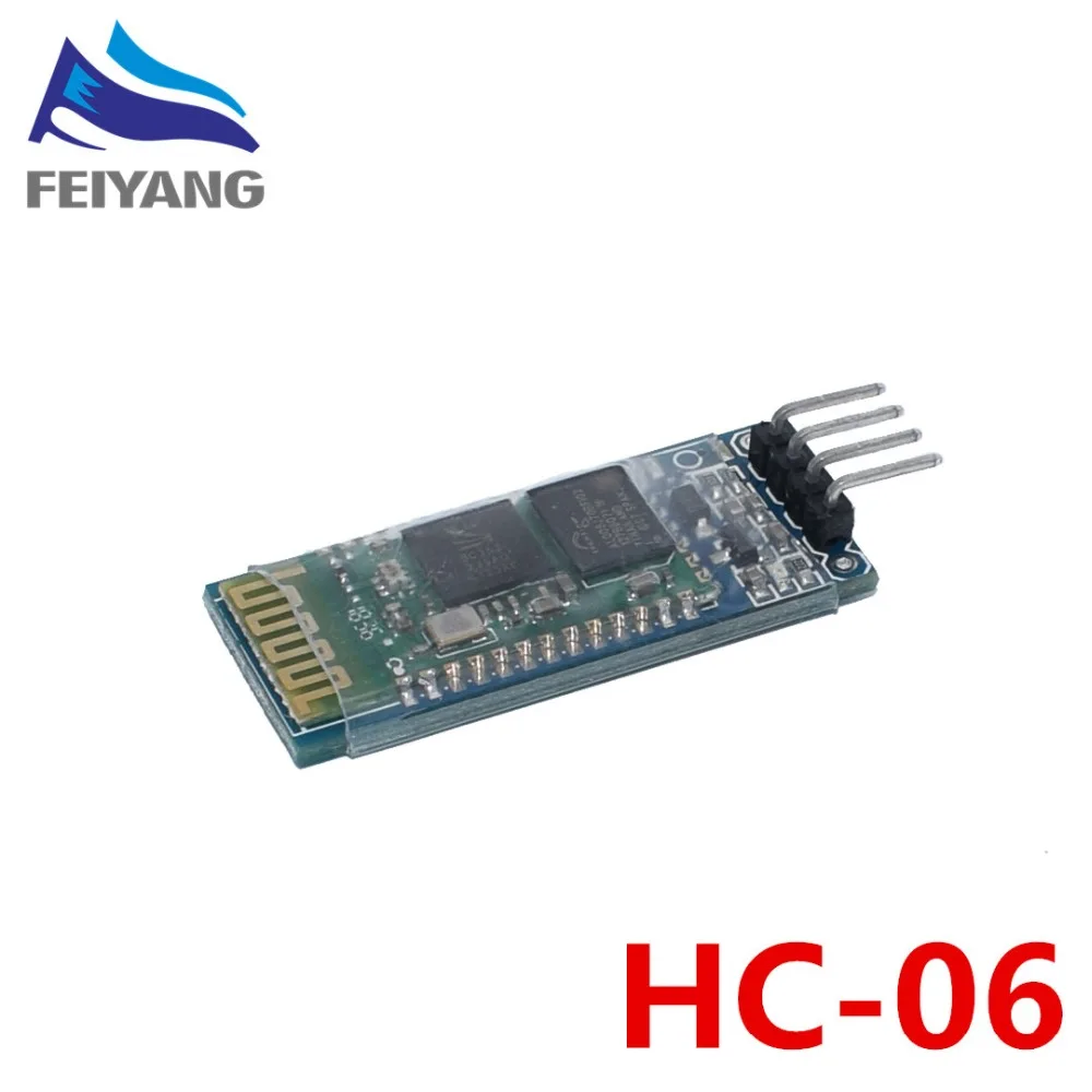 1 шт. HC05 HC-05/HC-06 JY-MCU анти-реверс, встроенный Bluetooth серийный проходной модуль, HC-05 HC-06 мастер-slave 6pin/4pin