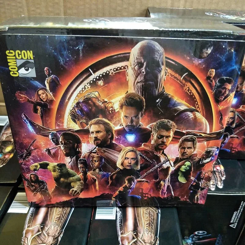 Avengers Infinity War Infinity Thanos Stones with Light Figure 6 color Night Light Gloves  PVC Action Figure (5)