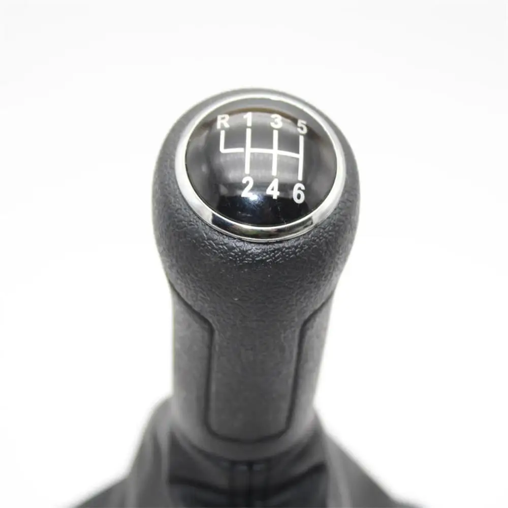 Для VW Polo 6R Sedan 2011 2012 2013 автомобиль-Stying 6 скоростей ШЕСТЕРНЯ рукоятка для рычага переключения передач кожаный ботинок
