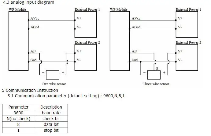 6AI/4DI/4DO 0-20MA/4-20MA вход/цифровой входной и выходной модуль/RS485 MODBUS RTU WP9038ADAM