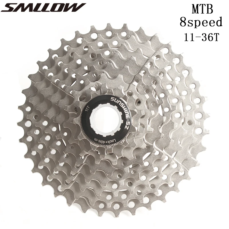 SUNSHINE-SZ MTB горный велосипед 8 S 24 s 8 скорость 11-т 36 т кассета широкое соотношение Freewheel звездочки для велосипедных частей