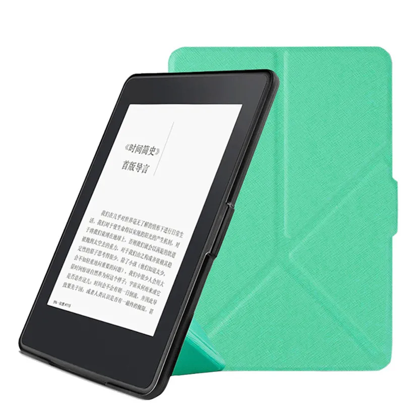 U Магнитный чехол из ПУ кожи для автоматического сна 2017 Kindle Paperwhite (7 го поколения) 6