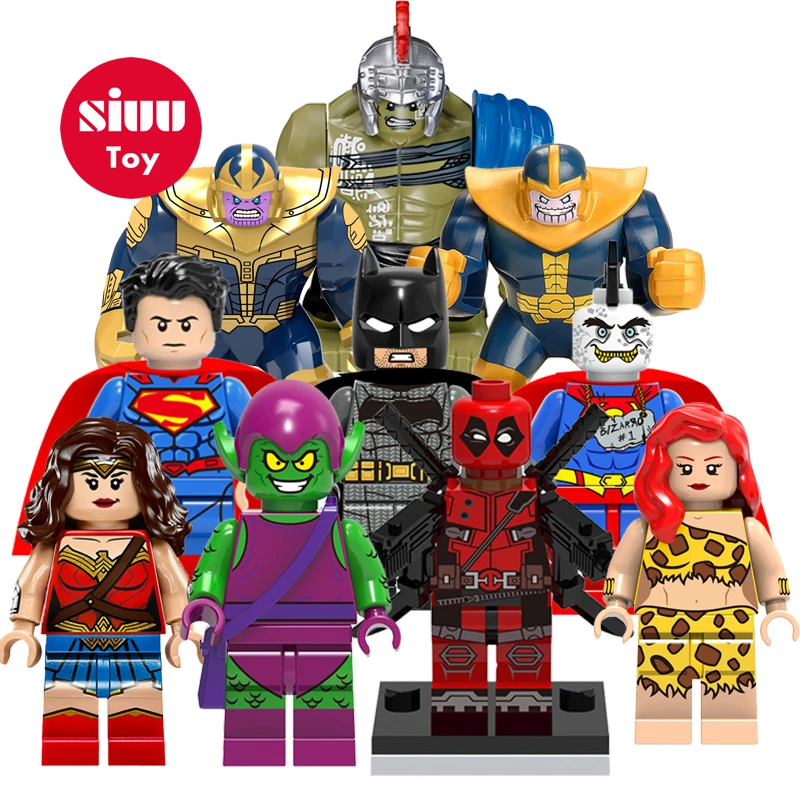 

Hot Sale legoing Mavel Bricks building blocks Super Heros Superman Batman model Figures Compatible with legoINGly Toys JZ25
