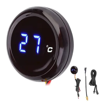 

Digital Thermometer Water Temperature Meter Gauge for Honda Kawasaki Yamaha Suzuki Red waterproof and safe to expose to sunlight