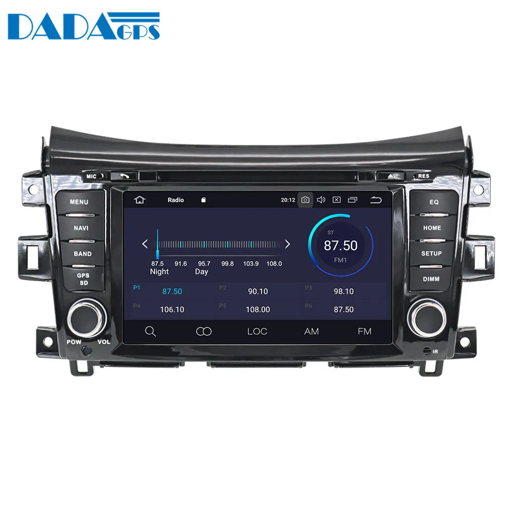 Perfect 2 din Android 9.0 4+32GB Car Multimedia Radio player dvd player For NISSAN NP300 Navara 2014+ GPS map Navigation px5 9