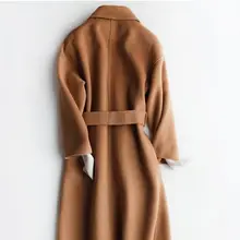 Зимняя женская теплая шерсть и смесь