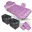 XIAOLV Высокое качество Топ продаж чехол на заднее сидение автомобиля путешествия матрас надувная кровать с насосом - Цвет: Фиолетовый