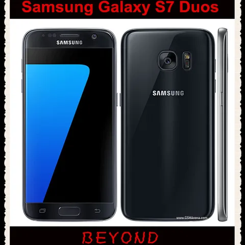 Samsung Galaxy Duos G930FD Dual Sim Original Unlocked LTE GSM Android Phone Octa Core 5 1  12MP RAM 4GB ROM 32GB 3000mAh