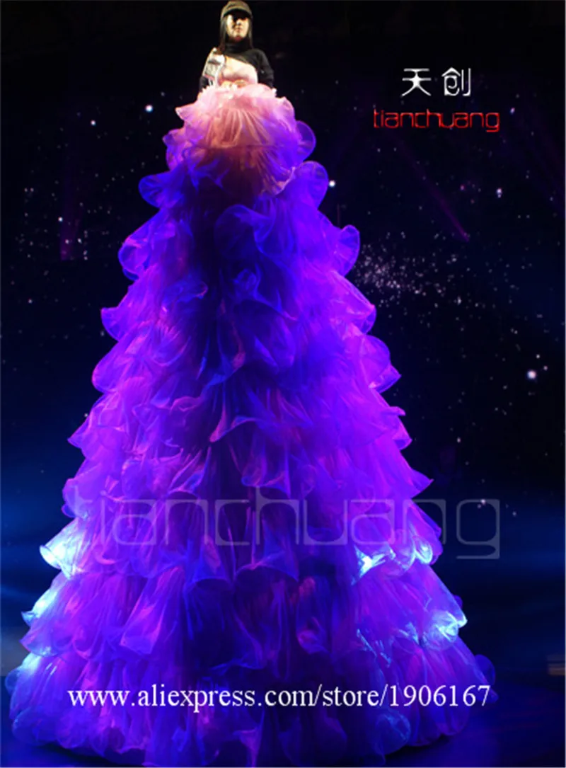  Stilts Walker LED Dress7