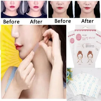 

40pcsFace V Shaper Facial Slimming Sticker Lift Up Sticker Shape Lift Reduce Double Chin Face Mask Facial Thining Face Lift Tool