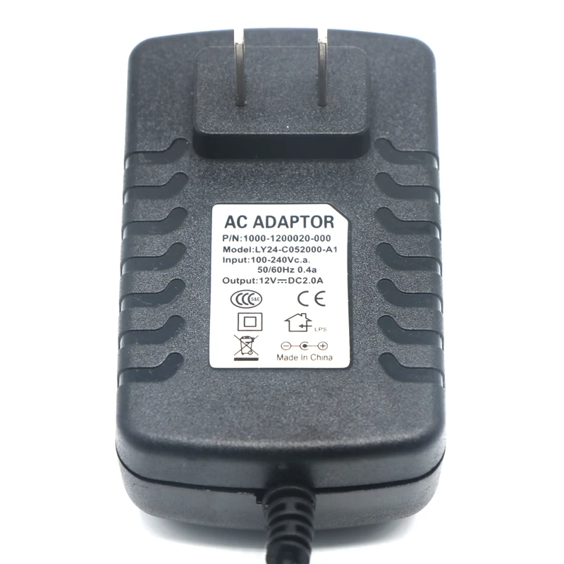 SZYOUMY 50 шт. 12V 2A AC 100 V-240 адаптер конвертер DC 12V 2A 2000mA Питание ЕС Штекер 5,5 мм x 2,1 мм для Светодиодный CCTV