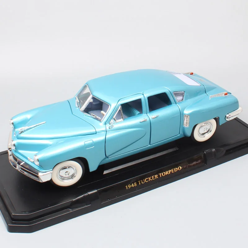 1 18 классические модели автомобилей 1948 Preston Tucker Tor pedo Tucker 48 Sedan Diecasts& Toys транспортные средства миниатюрные подарки для детей