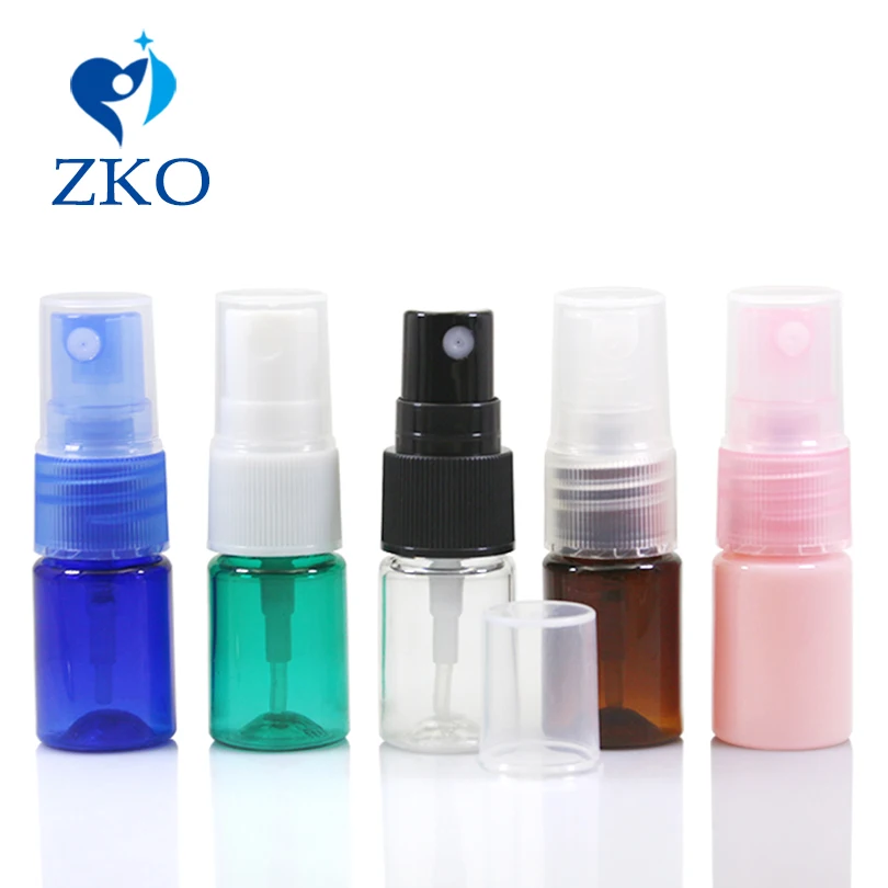 

1pcs/lot High-end hot selling and low price travel 5ml Colorful plastic bottle, Cosmetic spray bottle Free Shipping