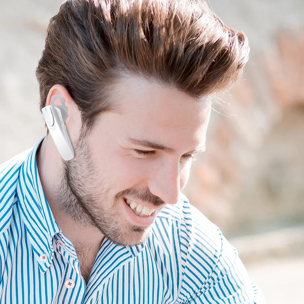 Беспроводные Bluetooth наушники kebidu компактные деловые портативные с микрофоном для