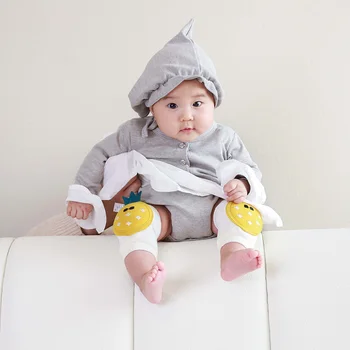 

Baby Kneepad Protector Well Leg Warmers Soft Thicken Non-Slip Dispensing Safety Crawling Safety Crawling Elbow Activity Mat