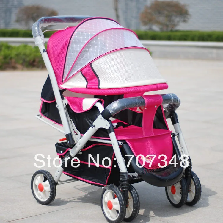 smallest twin pram