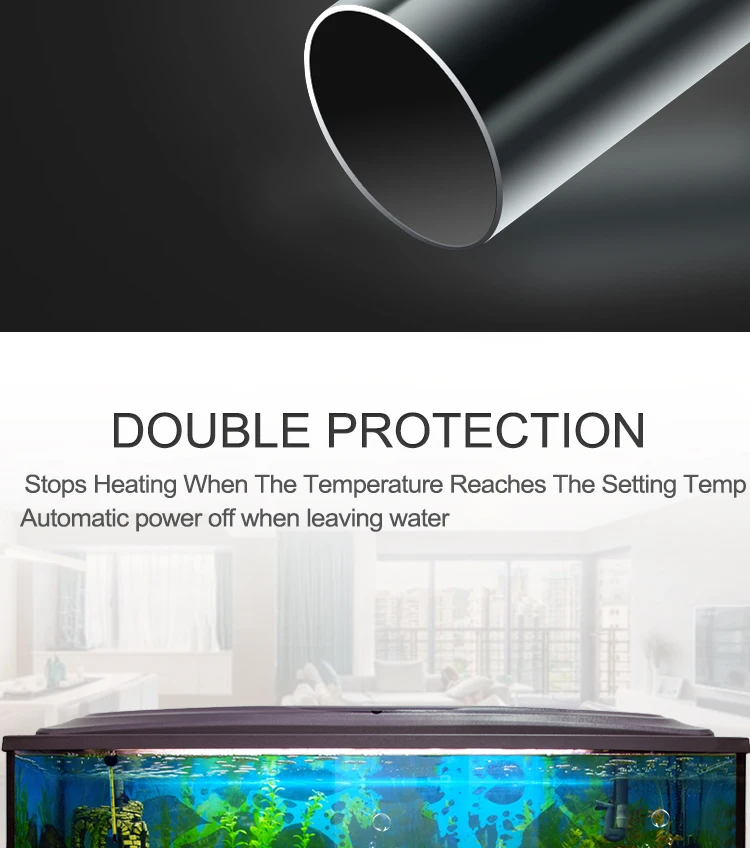 110 v-220 v YUGE регулируемый термостат с жидкокристаллическим экраном нагревательным элементом 25 W/50 W/100 W/200 W/300 W погружной аквариумный бак для нагревания воды