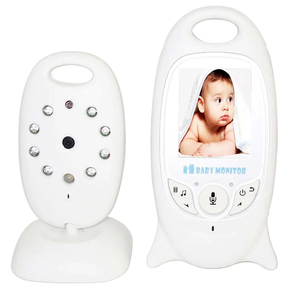 Originale VB601 2.4g Video Wireless Baby Monitor con Visione Notturna A due vie Parlare Display LCD di Controllo della Temperatura Per sonno del bambino