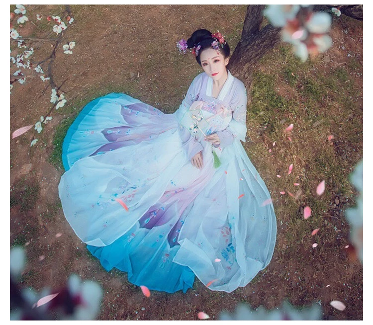 2019 новый национальный древнекитайский карнавальный костюм hanfu традиционный