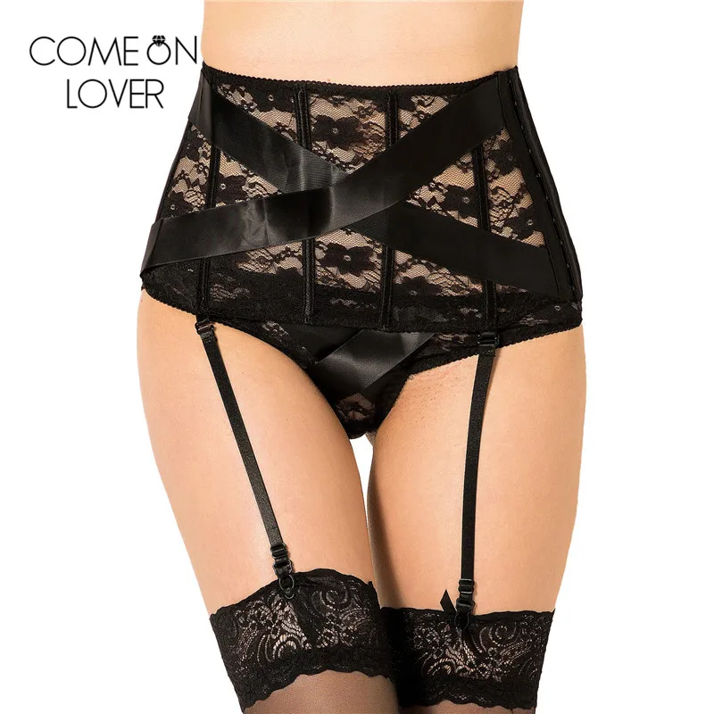 Женское кружевное нижнее белье Comeonlover сексуальные подтяжки с высокой посадкой