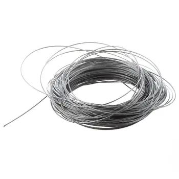 

Best price Hoisting Lifting 7x7 1mm Dia Stainless Steel Flexible Wire Rope 177Ft