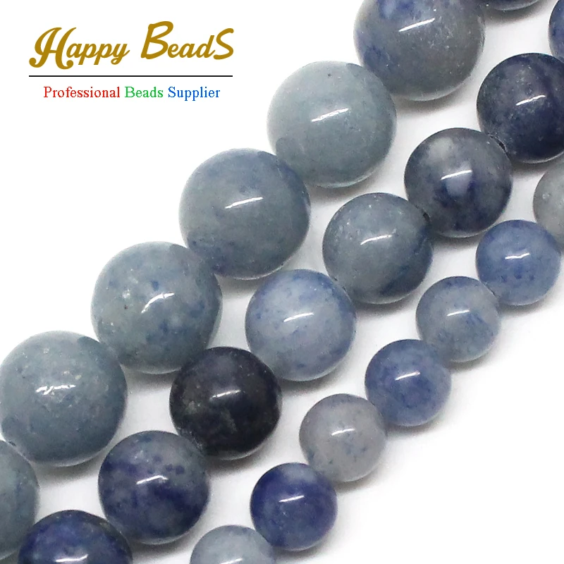 

Natural Stone Blue Aventurine Round Beads 6mm 8mm 10mm For Jewelry Making DIY Jewelry 15inches Free Shipping (F00581)