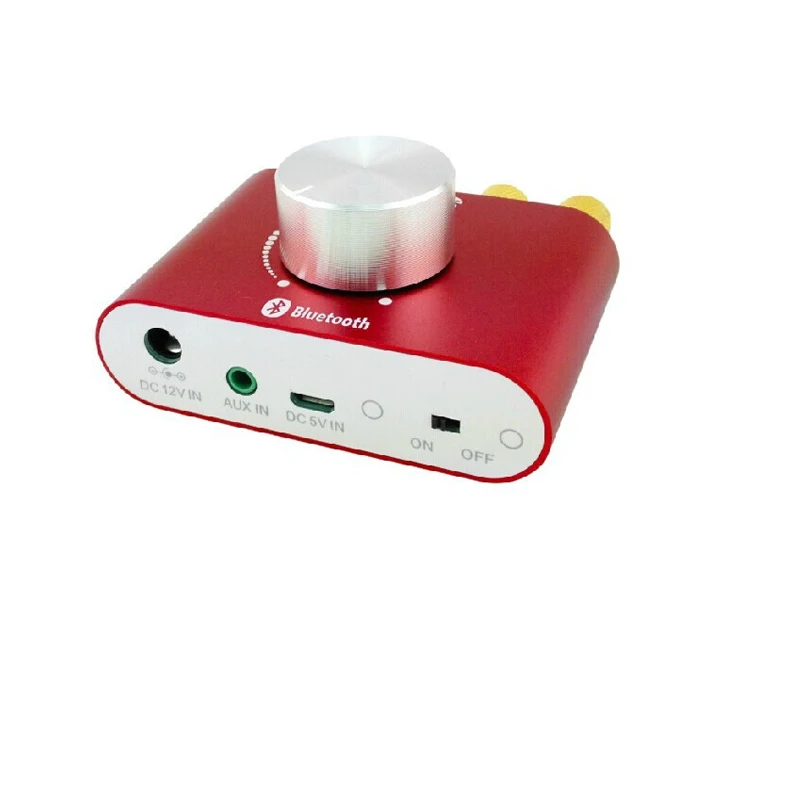 

F900 with USB sound card DAC function Super Mini Bluetooth Digital Power Amplifier Audio 2.0 Channel 50W*2 with Power Adapter