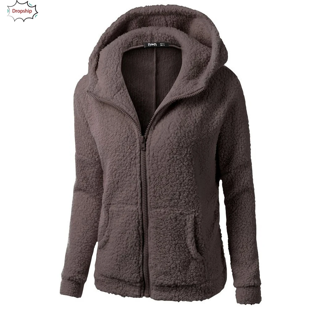 Хит, женский свитер с капюшоном, зимнее теплое шерстяное пальто на молнии, хлопковое пальто, верхняя одежда, весна-осень, женская одежда для победителя, 18Oct22