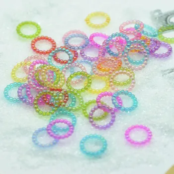 

50PCS/Pack 20mm Plastic Round Ring Buttons,Plastic Link Rings,Free Shipping