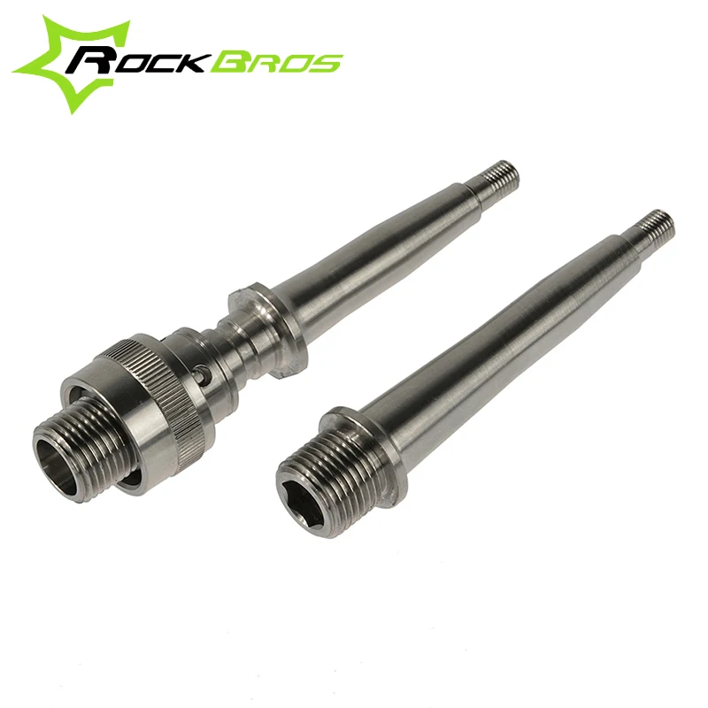 RockBros Titanium Ti Pedal Spindle Axle Quick Release For Brompton Folding Bike Bicycle Bike