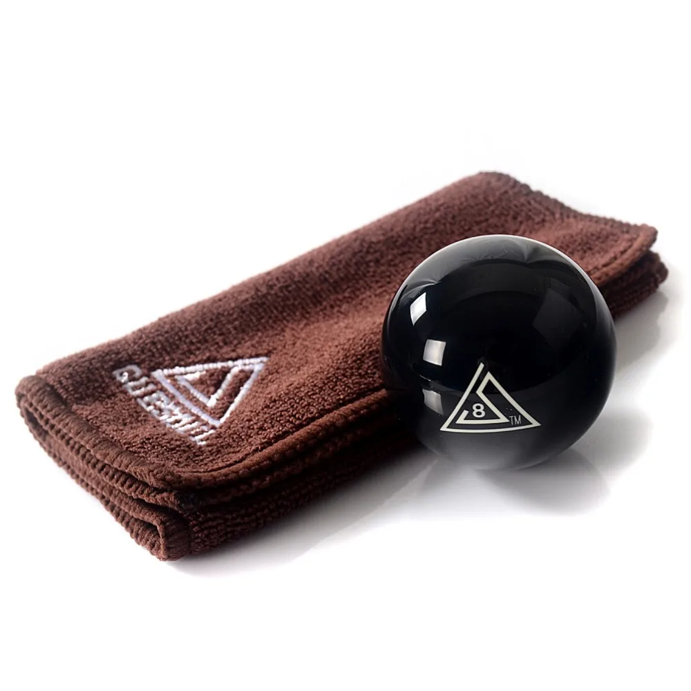 

Free Shipping 1pcs Cuesoul Durable Pro Cup Resin 2 1/4 6oz Billiard Snooker Pool Table Black 8 Ball