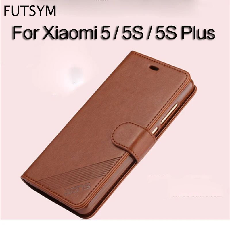 Flip Wallet Card Holder Cover for Xiaomi 5 5S 5S Plus Case Leather 360 Full Protect Luxury Ultra Thin for Xiaomi Mi 5S Plus