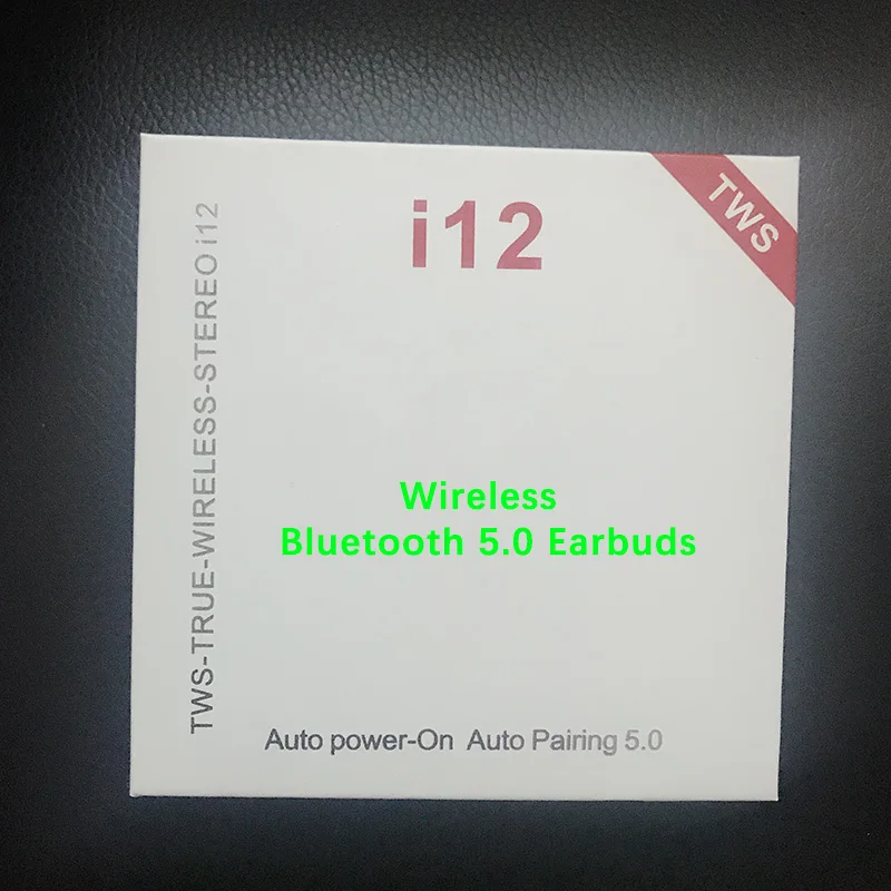 

Original Mini Portable i12 TWS Sports Earphones Bluetooth Wireless Earbuds In Ear Phone HIFI Stero Headset For iPhone Headphones