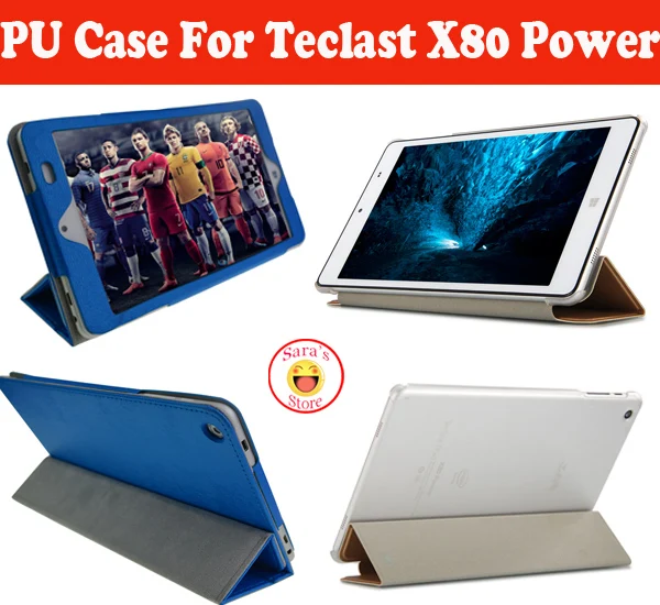 Высококачественный чехол PU для планшета Teclast X80 power 8 ", защитный чехол для Teclast X 80 power PC с 4 подарками