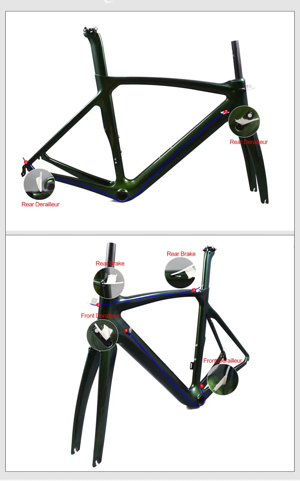 Clearance 2018 DIY carbon frame with chameleon painting carbon road frame direct mount brakes BB386 bottm bracket chinese carbon frames 23 Clearance 2018 DIY carbon frame with chameleon painting carbon road frame direct mount brakes BB386 bottm bracket chinese carbon frames 23