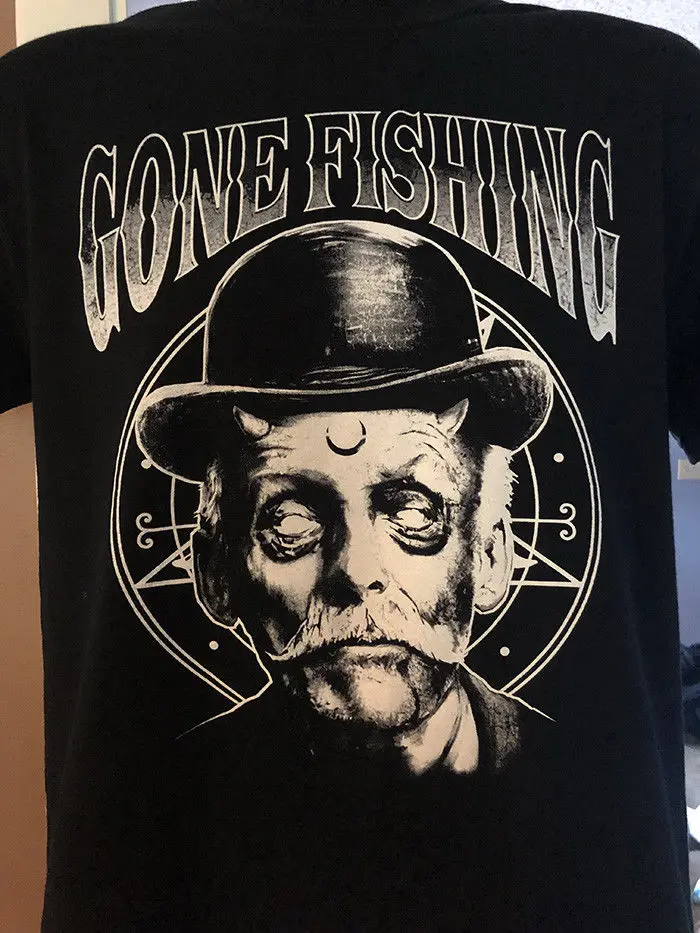 Gone Fishing футболка Альберт рыба серийный убийца каннибал Мужская Дизайнерская