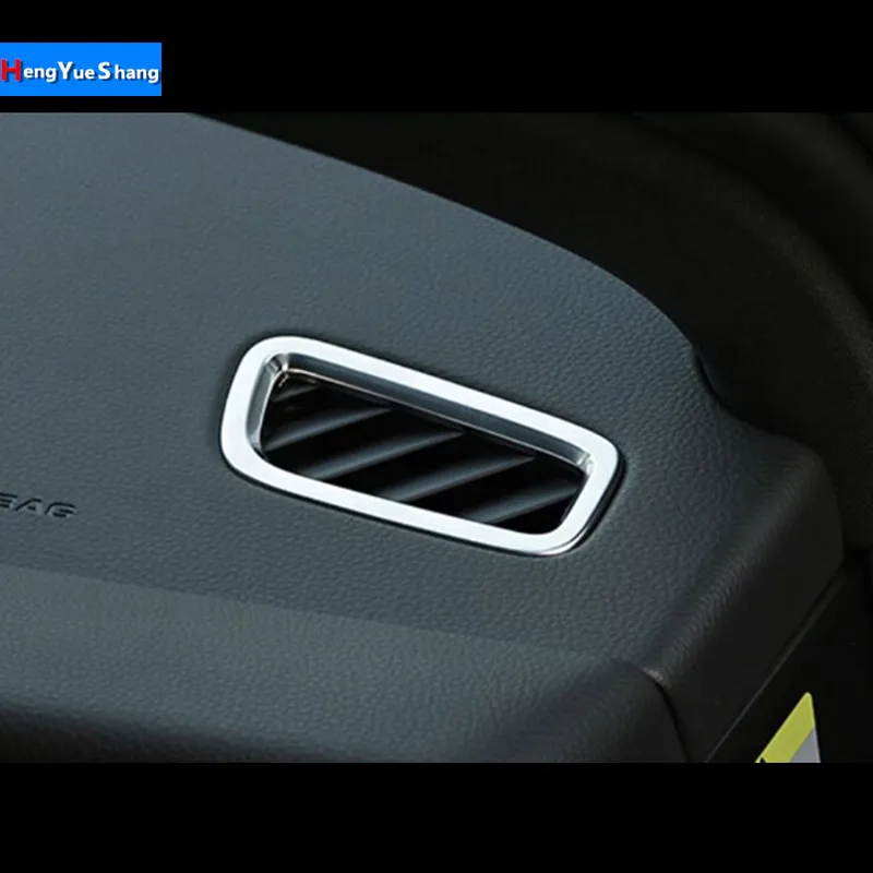

for Porsche Panamera Cayenne Macan Car Styling accessory Dashboard air outlet frame Decorative strip 3D stickers
