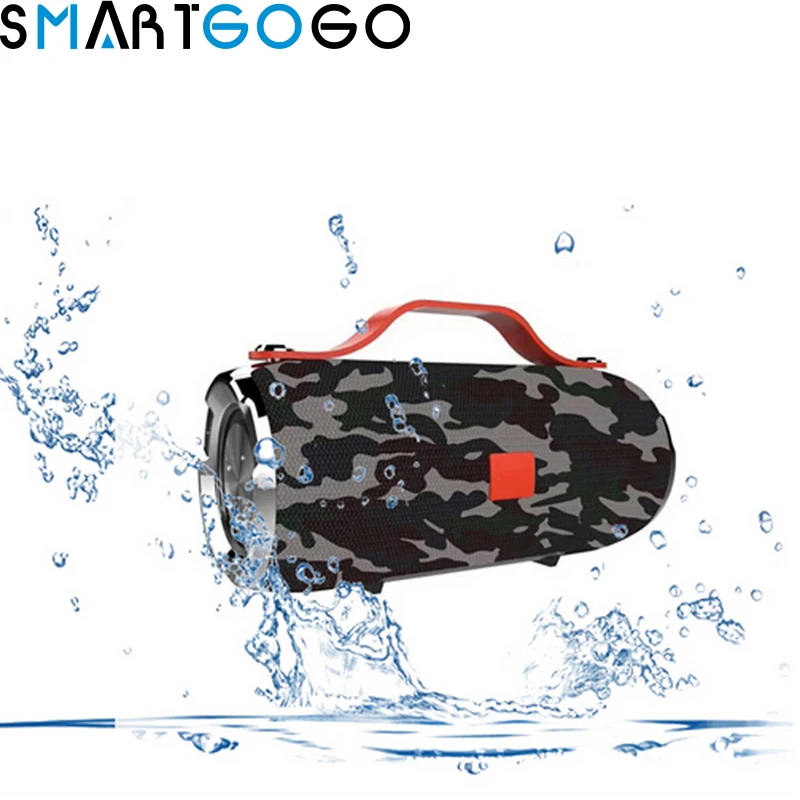 X91 Portable Hand held Wireless Stereo Bluetooth Speaker Waterproof Handfree TF FM Radio Speaker for font