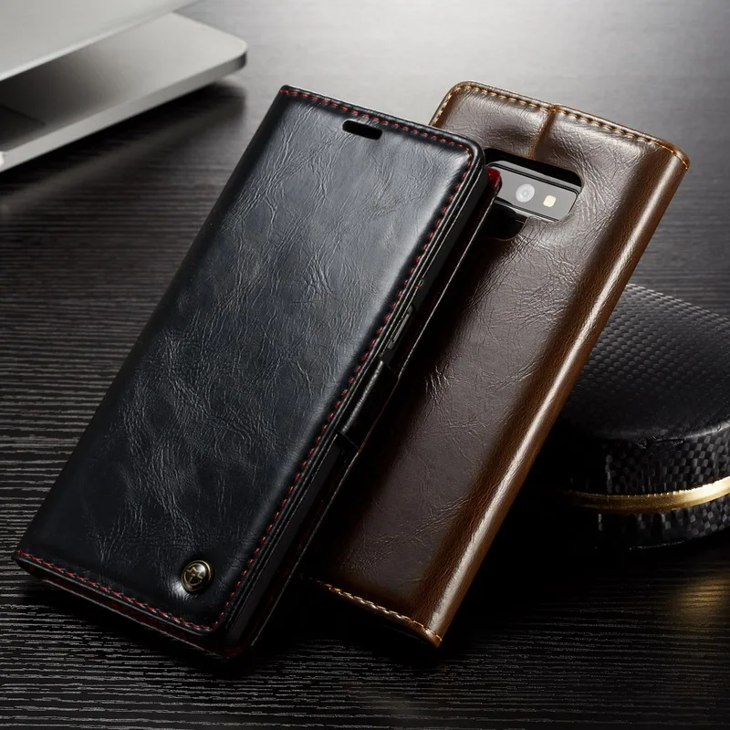 

Magnetic Wallet Phone Flip Leather Book Case for Samsung Galaxy S8 S9 S10 Plus Note 9 8 S9Plus S8Plus Note8 Note9 S7 Edge Coque