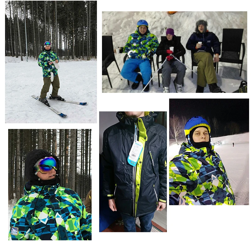 Nuevo Detector impermeable a prueba de viento senderismo camping chaqueta exterior ropa de invierno ropa de esquí snowboard chaqueta hombres