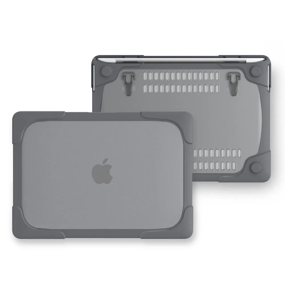 

Dir-Maos For Apple MacBook Pro 13 inch with TOUCH BAR Case Armor Shell Stand Leg Absorb Shock Laptop Cover A1706 A1708 A1989