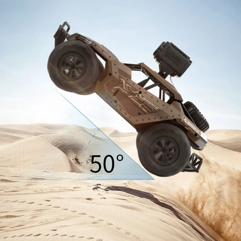  25KM/H RC Remote Control Buggy Car with WiFi 720P HD Camera Wireless Climbing Children Truck Toy Rc