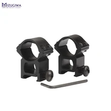 2шт 25,4 мм высокопрофильные двойные кольца для ногтей 21 мм Picatinny Weaver Rail аксессуары для горной охоты