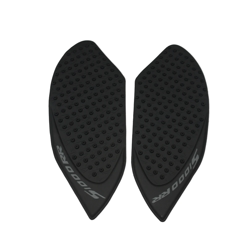 Black Tank Traction Pads Side Gas Knee Grip Protectors For Motorcycle BMW S1000RR S 1000 RR 2010